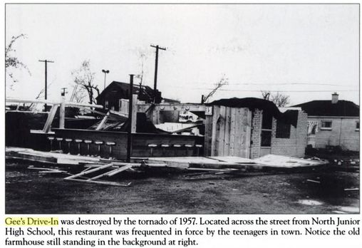 Gees Drive-In Restaurant - From Book On Allen Park